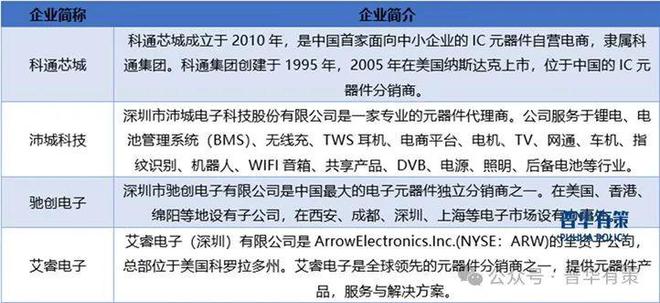 2024-2030年电BOB半岛综合子元器件分销行业市场调查研究及发展前景预测报告(图2)